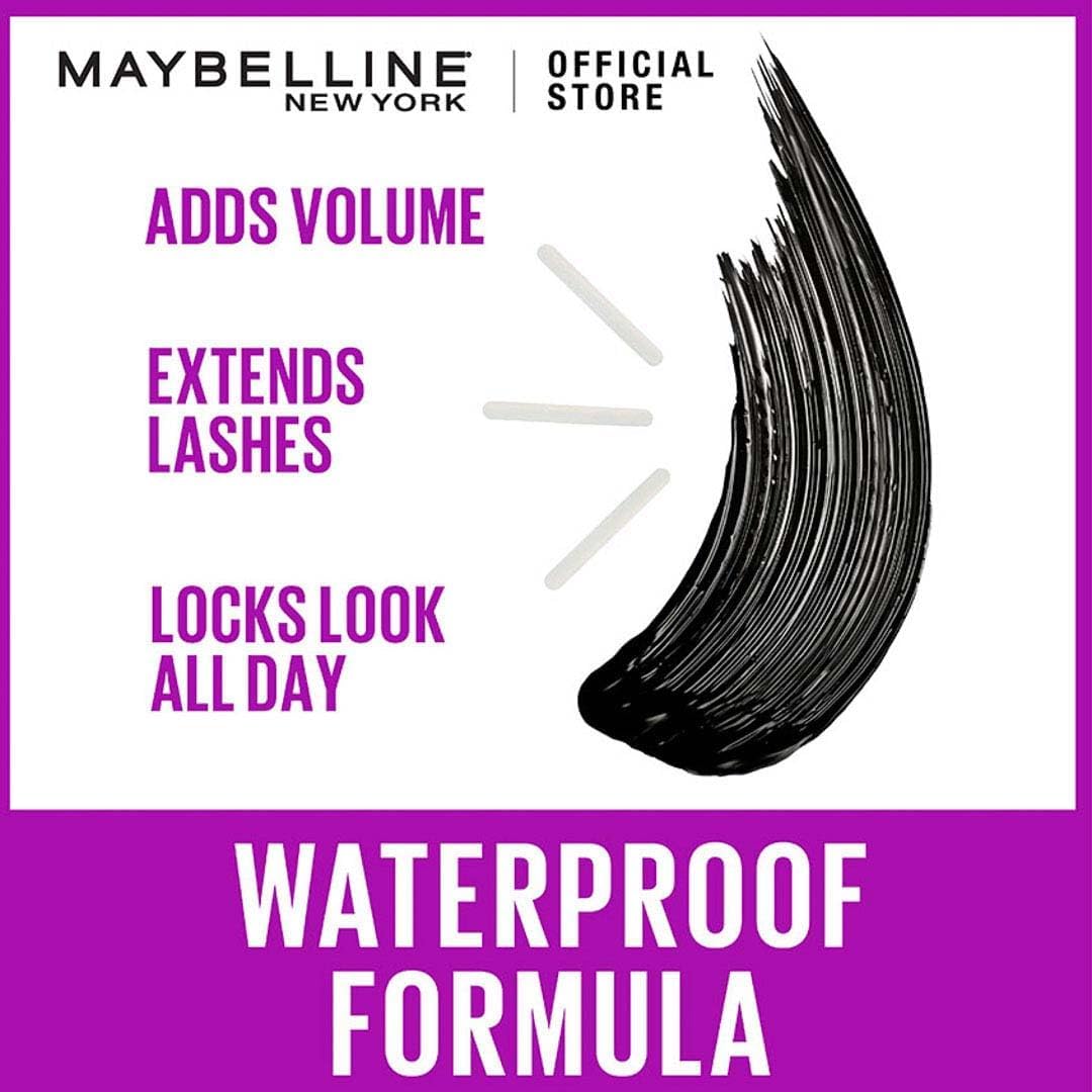 maybelline falsies lash lift washable mascara 01 black volumizing and length adding mascara