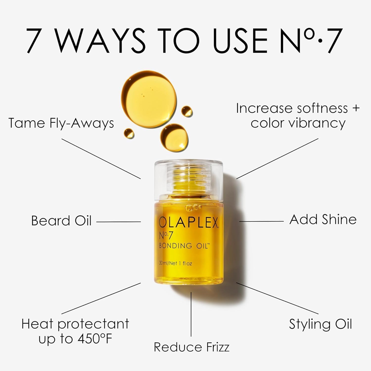 olaplex no.7 bonding oil, 30 ml
