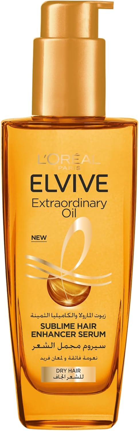 l’oréal paris elvive extraordinary hair oil serum for dry hair types, 100ml