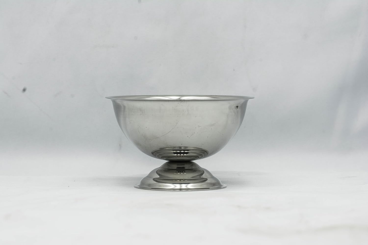 raj sundae ice cream dish, silver, 9.5 cm, sdd001, dessert dish bowls , salad fruit bowls , dessert cups