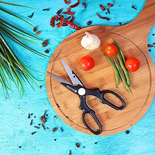 royalford kitchen scissors, assorted colors, rf5839