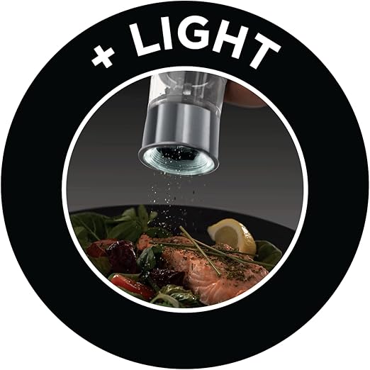 russell hobbs classic salt & pepper grinder 23460 56 stainless, 6 x 6 x 23.3 cm