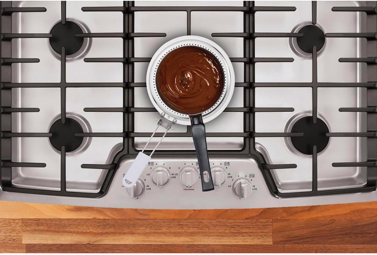 hic kitchen heat diffuser reducer flame guard simmer plate, stainless steel