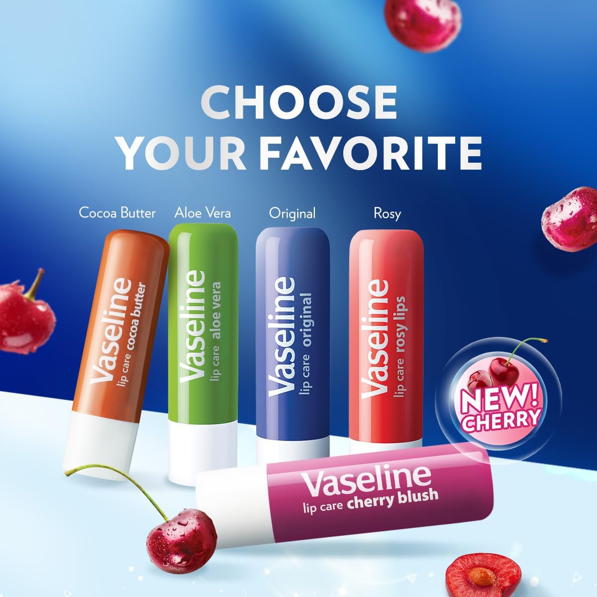 vaseline lip therapy original lip balm with pure jelly & vitamin e for soft & glossy lips| nourishes & protects lips| non greasy lip moisturizer for naturally tinted lips| 4.8 gm