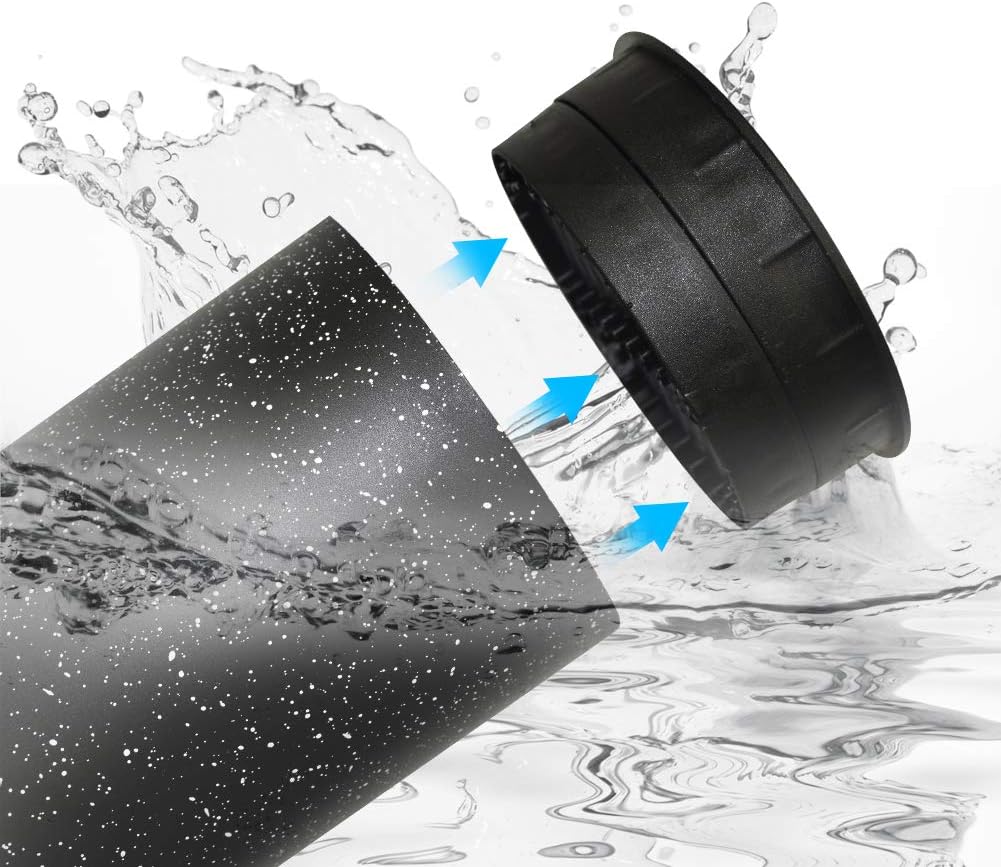 roshs universal freedom knife storage stand, multi functional knife block holder, pp resin round knife holder, unique design slot to protect blades detachable for easy cleaning (black snowflake dots)