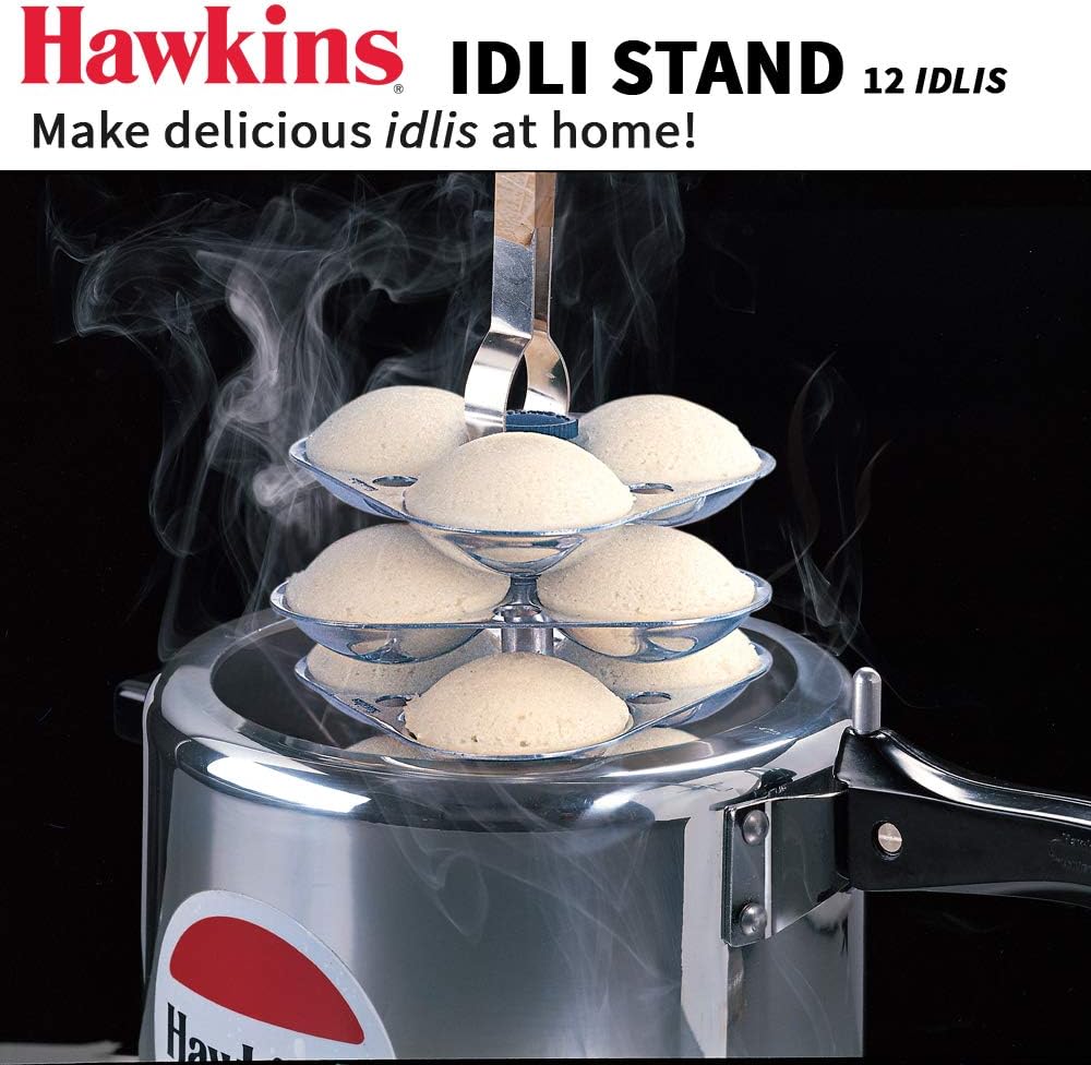hawkins idli stand suitable for 5l cooker (12 idlis)