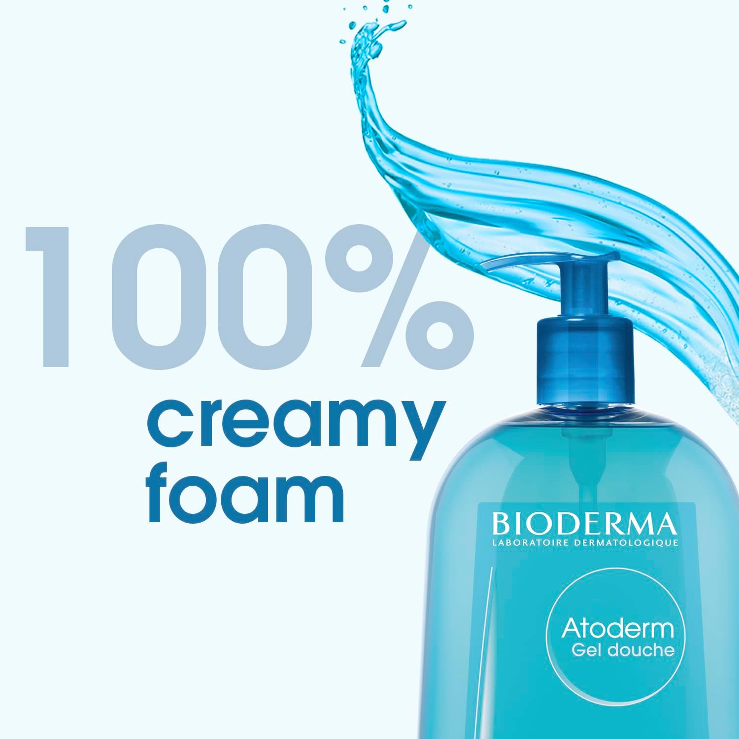 bioderma atoderm shower gel, ultra gentle & soap free, 1l