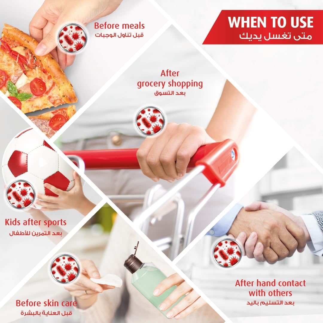 lifebuoy antibacterial liquid soap and hand wash, for hand hygiene, total 10, 100 percent stronger germ protection*, 3000ml