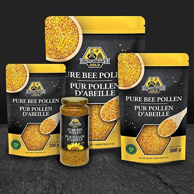 dutchman's gold pure bee pollen (glass) 250g