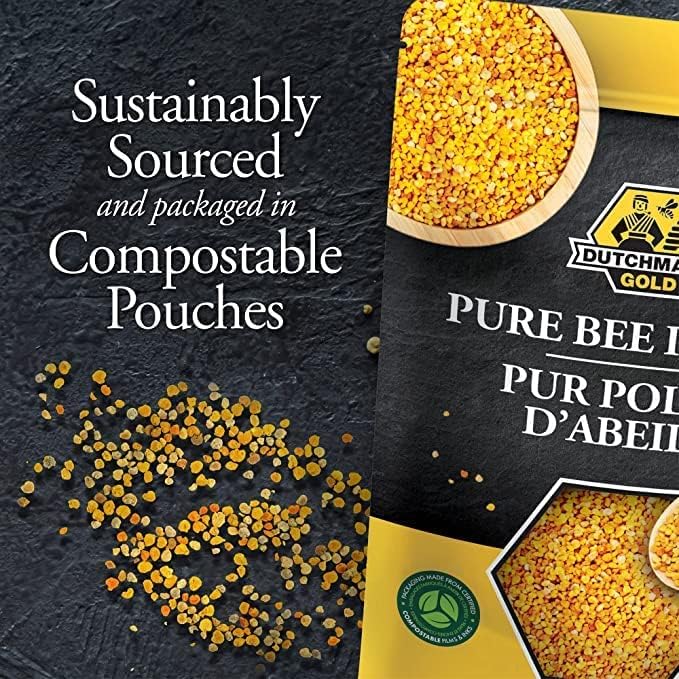 dutchman's gold pure bee pollen (glass) 250g
