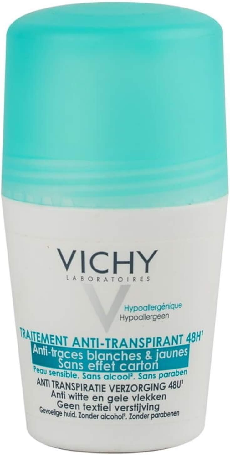 vichy deo traitement anti transpirant 48h roll on 50 ml