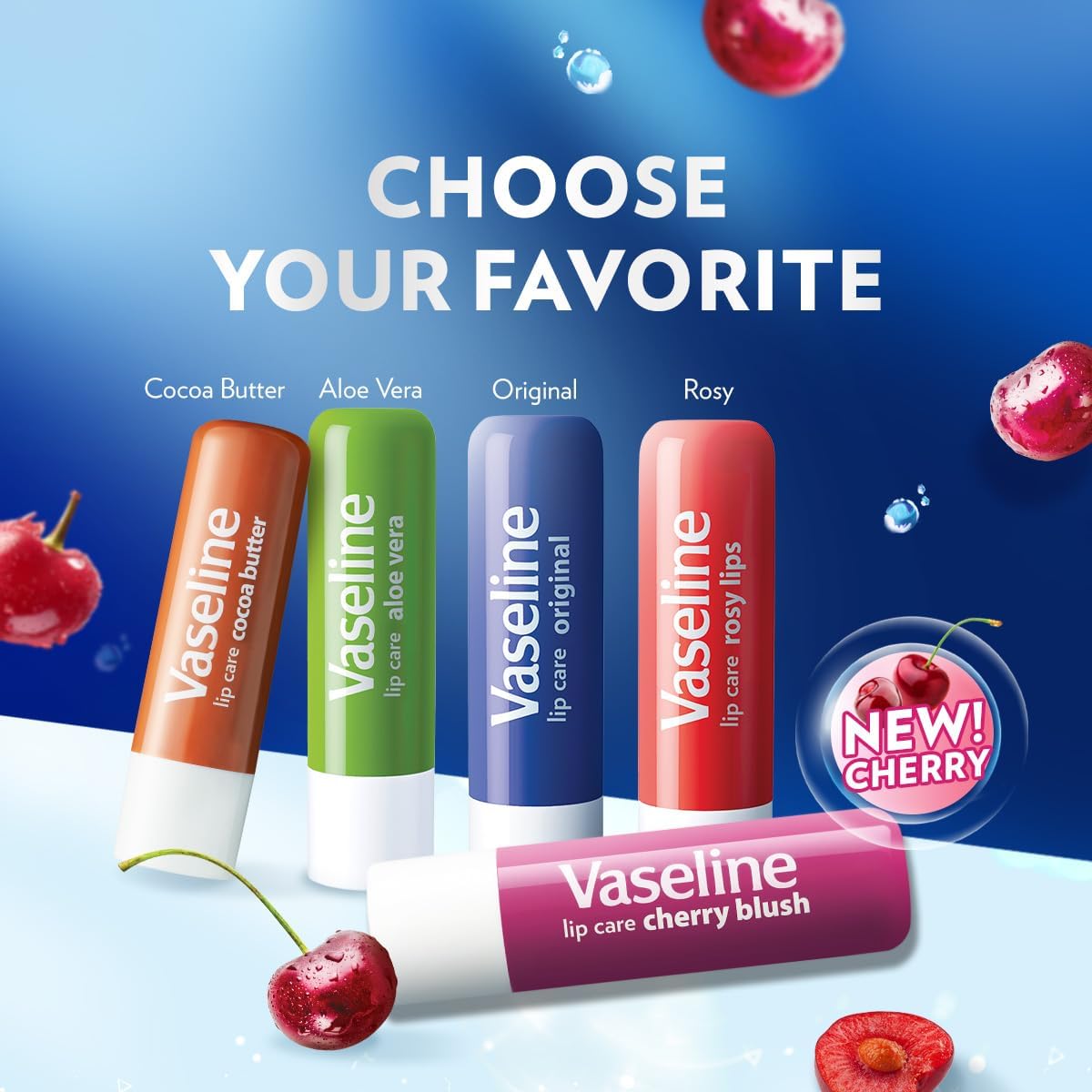 vaseline lip therapy cocoa butter lip balm with pure jelly| cocoa butter & shea butter for soft & glowing lips| nourishes & protects lips| non greasy lip moisturizer for naturally tinted lips| 4.8 gm