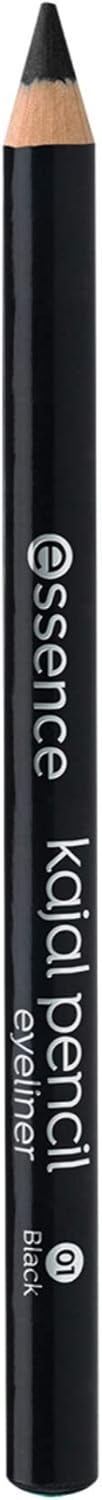 essence kajal eye pencil 01, black