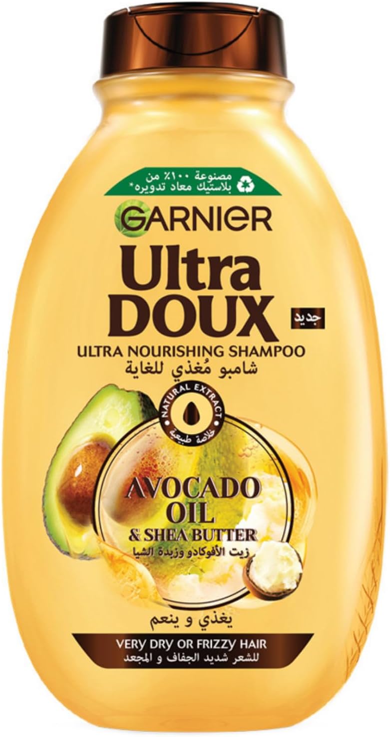 garnier ultra doux shampoo avocado & shea butter 400ml