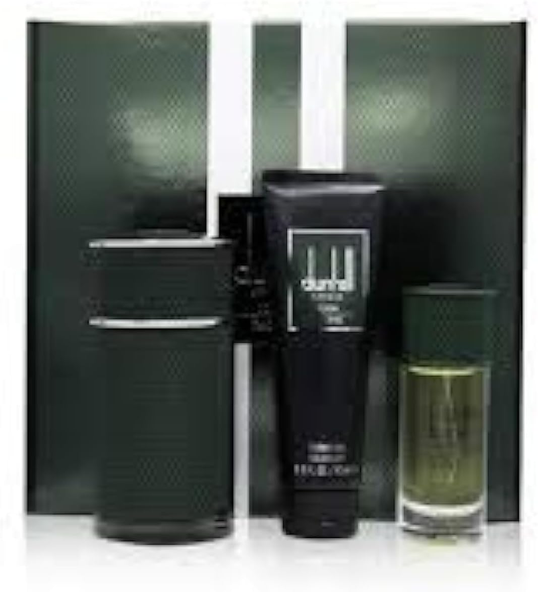 alfred dunhill icon racing eau de parfum for men 100ml + 30ml + shower gel, 90ml set