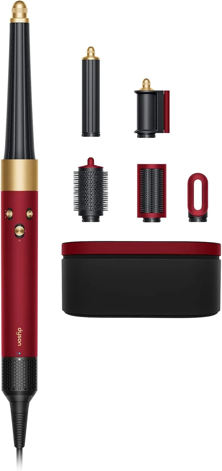 Dyson Airwrap I.D. Multi-Styler & Dryer (Red Velvet & Gold) - Limited Edition, 1300 Watts