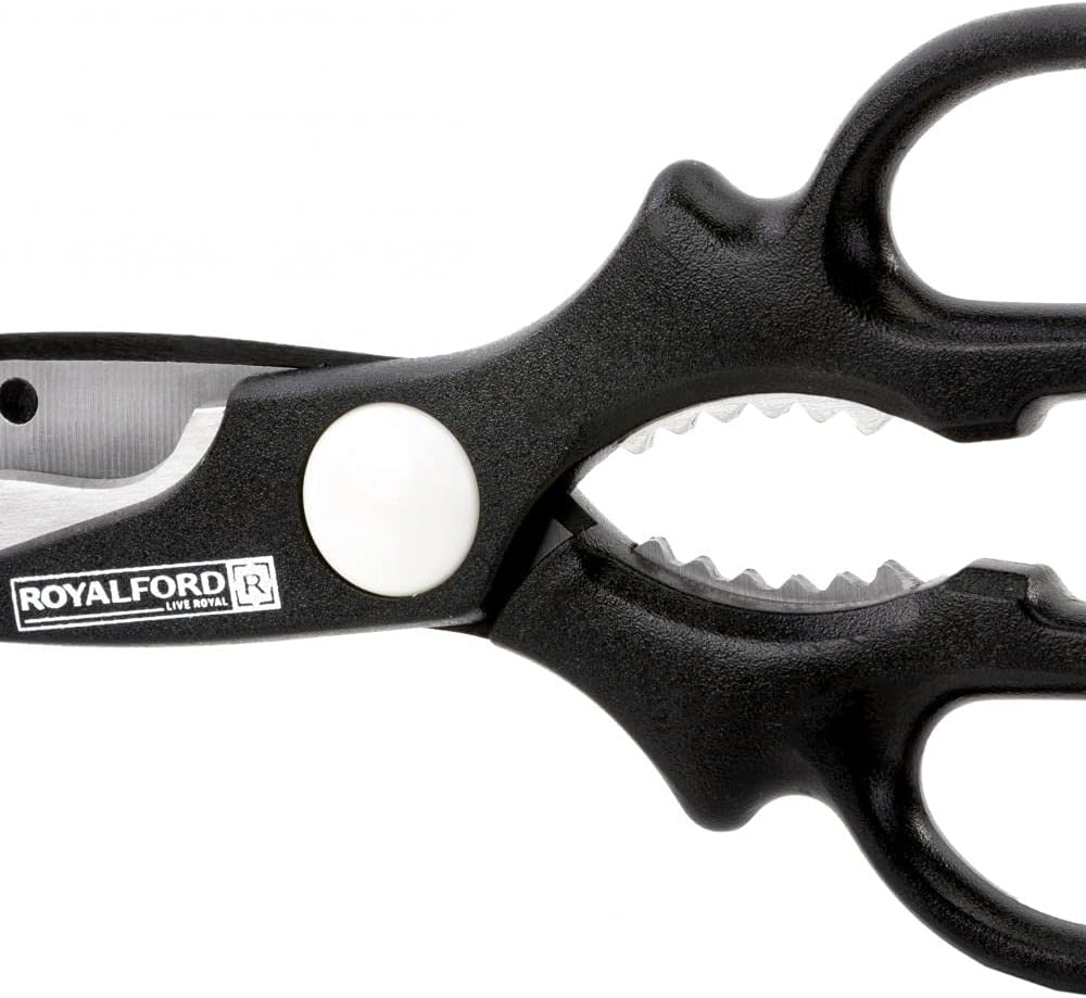 royalford kitchen scissors, assorted colors, rf5839