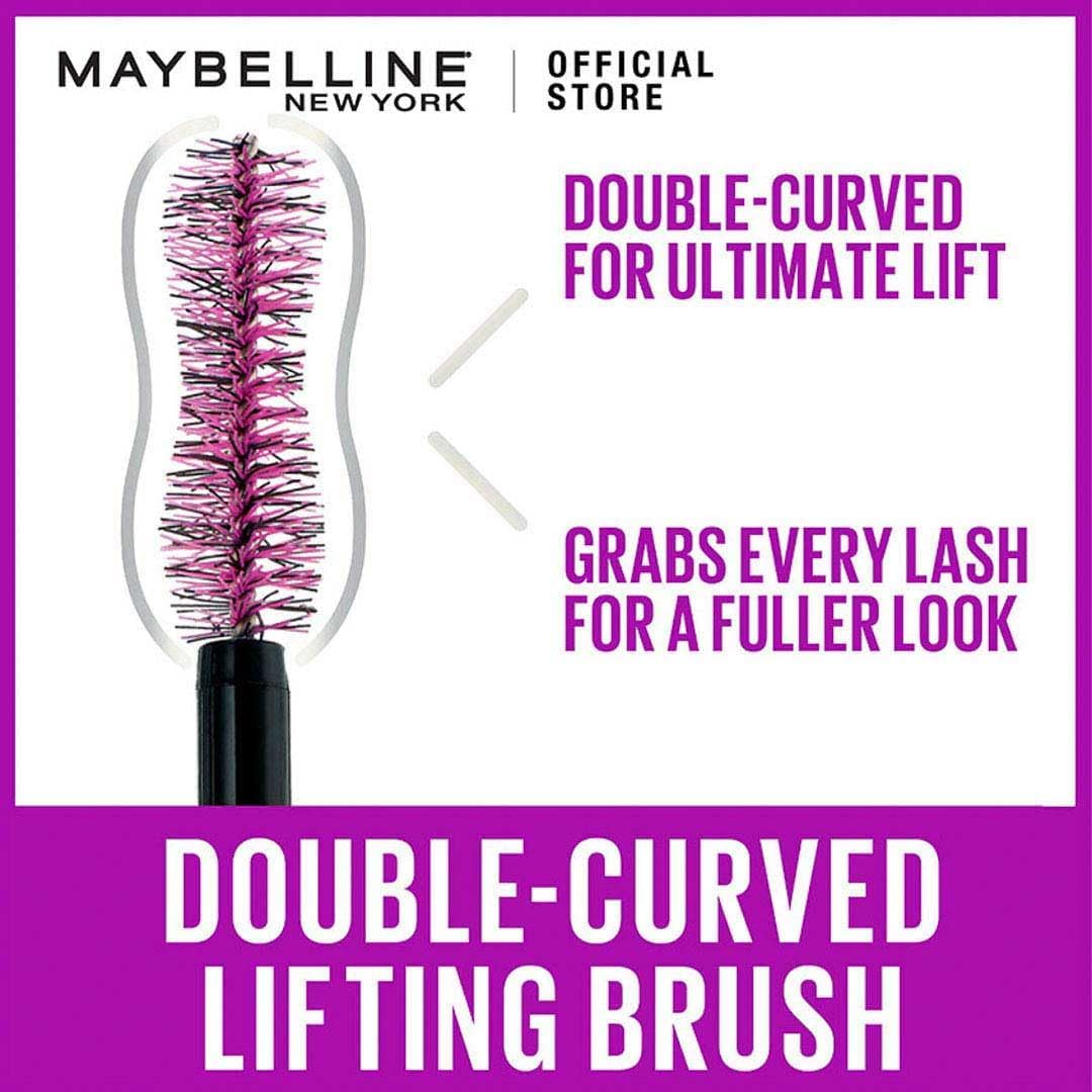 maybelline falsies lash lift washable mascara 01 black volumizing and length adding mascara