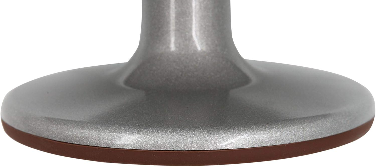 morlife cake stand aluminum revolving cake turntable 12'' rotating cake decorating stand with non slip rubber feet 12 inches x 5 inches high