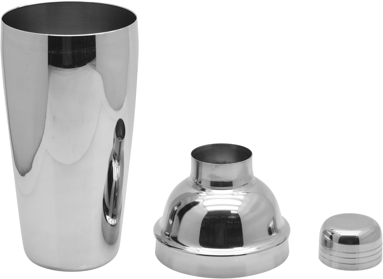 raj stainless steel cocktail shaker deluxe 0.7 litre csd007, drink mixer, margarita shaker , boston shaker , martini maker , bar accessories