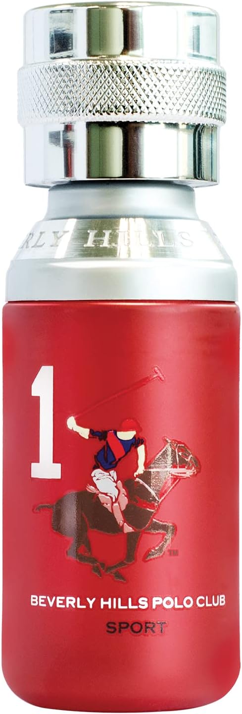 beverly hills polo club sport no.1, gift set for men eau de toilette 100ml + sport deodorant 175ml