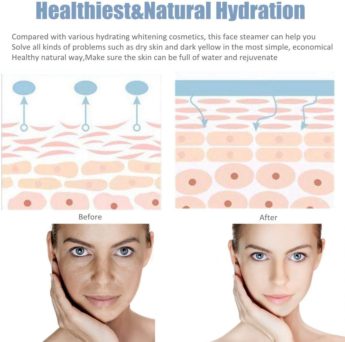 ettg warm mist bpa free moisturizing facial steamer