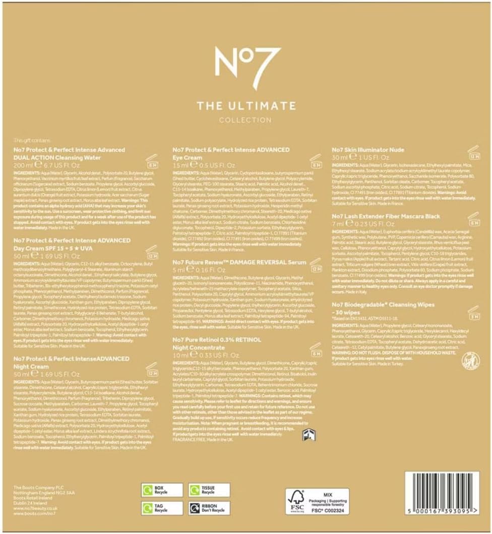 no7 the ultimate skincare collection gift set christmas 2021