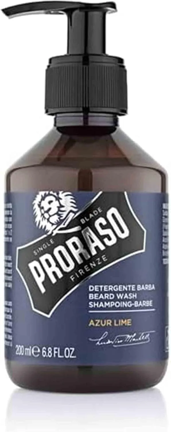 Proraso Beard Wash with Azur Lime Scent 200 ml
