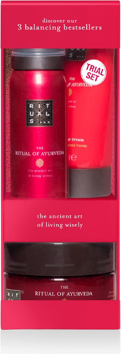rituals, the ritual of ayurveda trial gift set, 1 set