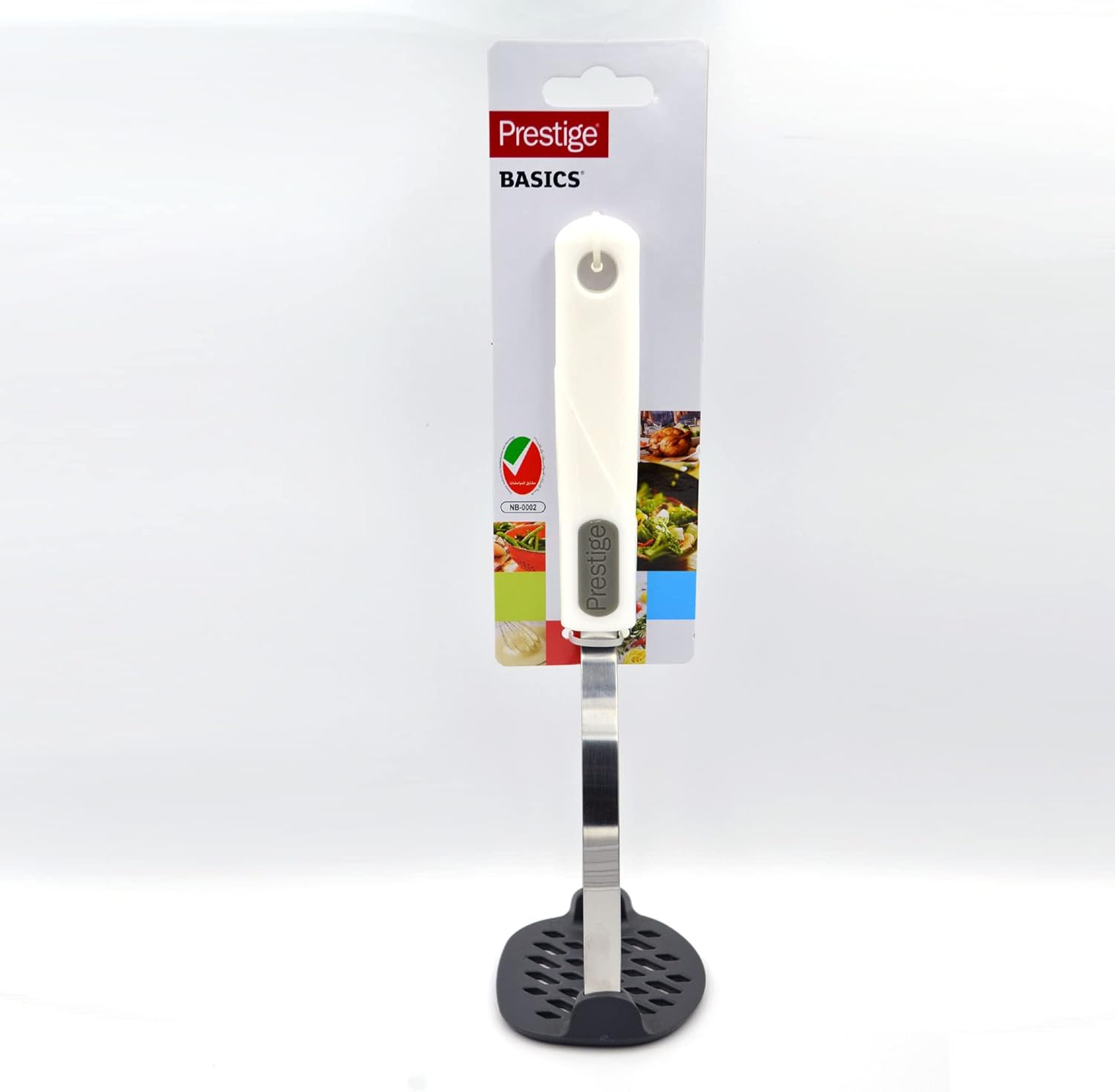 prestige pr54101 masher, multi colour, h 2.3 x w 12.5 x d 1.2 cm