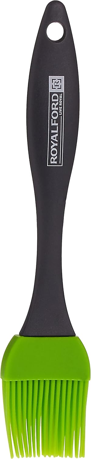 royalford kitchen brush marinating and basting brush with ergonomically designed polymer handle nylon bristles helps to glaze marinade over food evenly