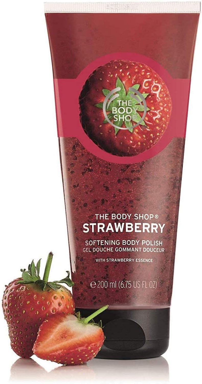the body shop strawberry gift set 5 pieces