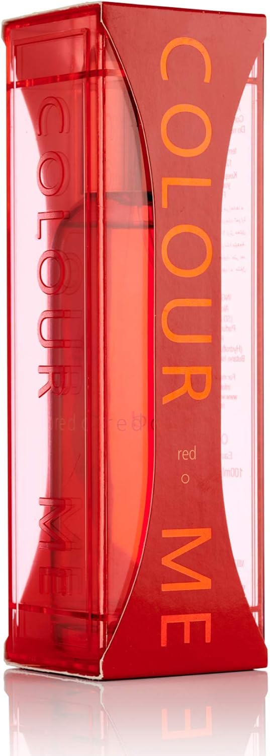 colour me red fragrance for women 100ml eau de parfum, by milton lloyd