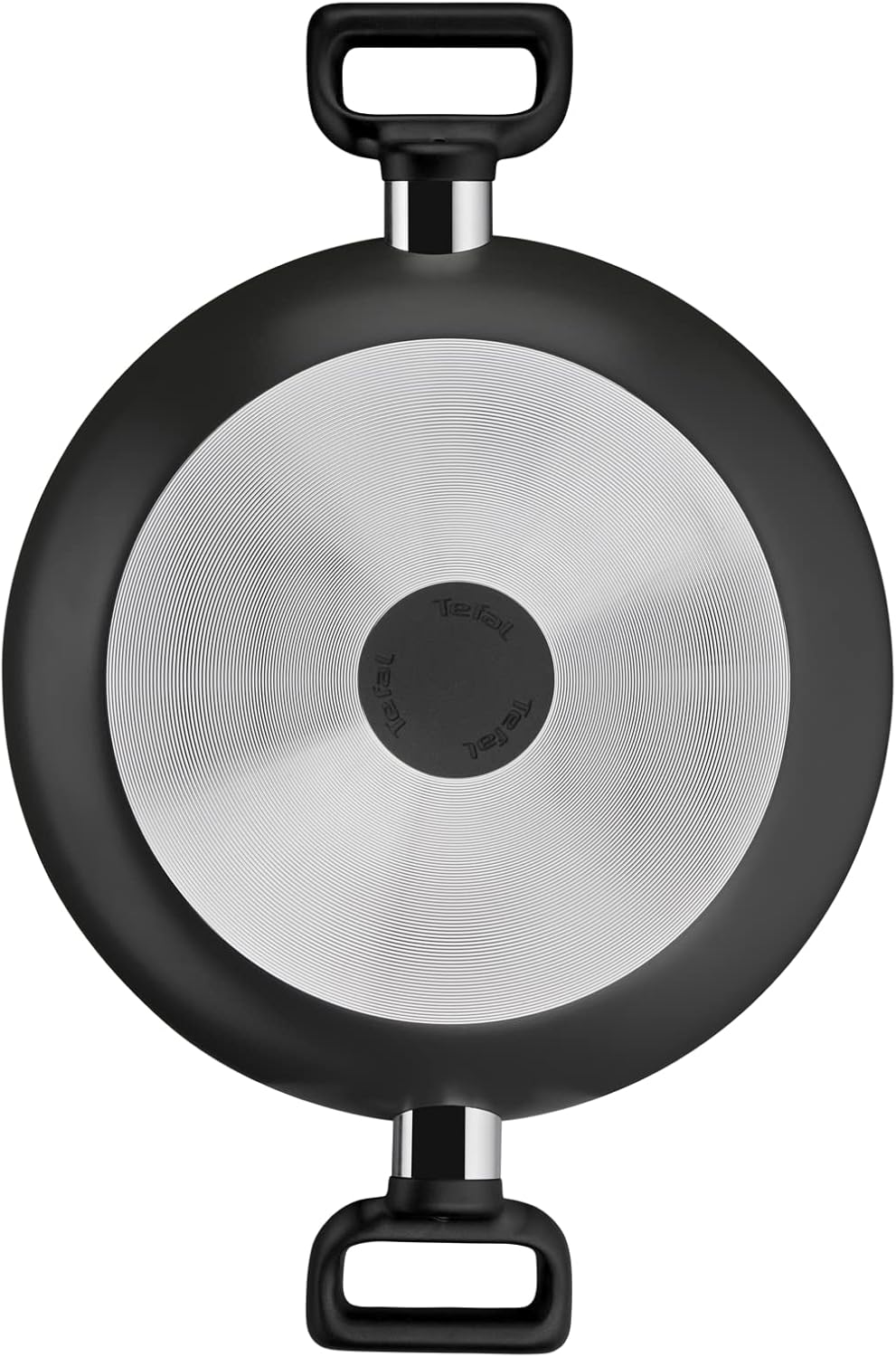 tefal kadai pan | g6 delicia 28 cm kadai pot with glass lid | non stick | black | aluminium |2 years warranty | b4689885