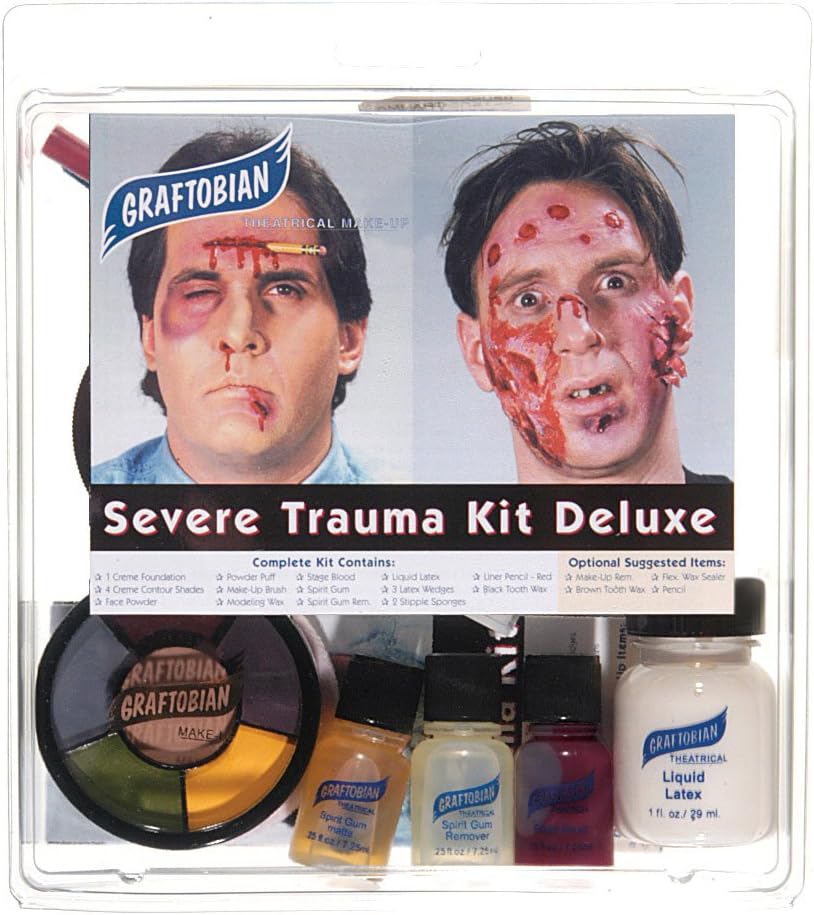 graftobian deluxe severe trauma special fx makeup kit