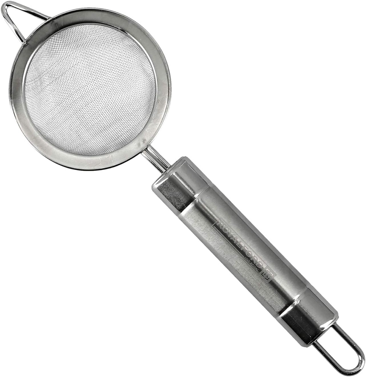 royalford food strainer, tea silver 6.5 cm, rf5924