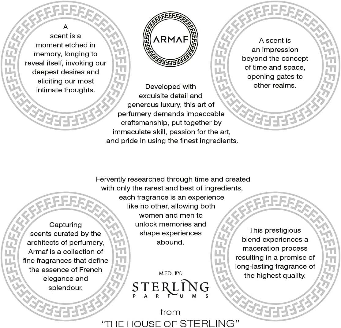 armaf club de nuit edp/edt best 3 piece gift sets milestone edp 105ml gold, sillage edp 105ml silver, club de nuit intense edt 105ml black perfume for men perfume for women