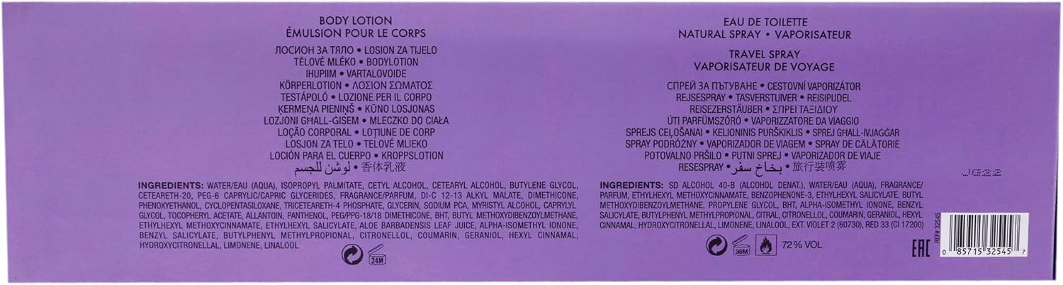 guess girl belle eau de toilette 100 ml + body lotion 200 ml+ mini 15 ml, gift set for women