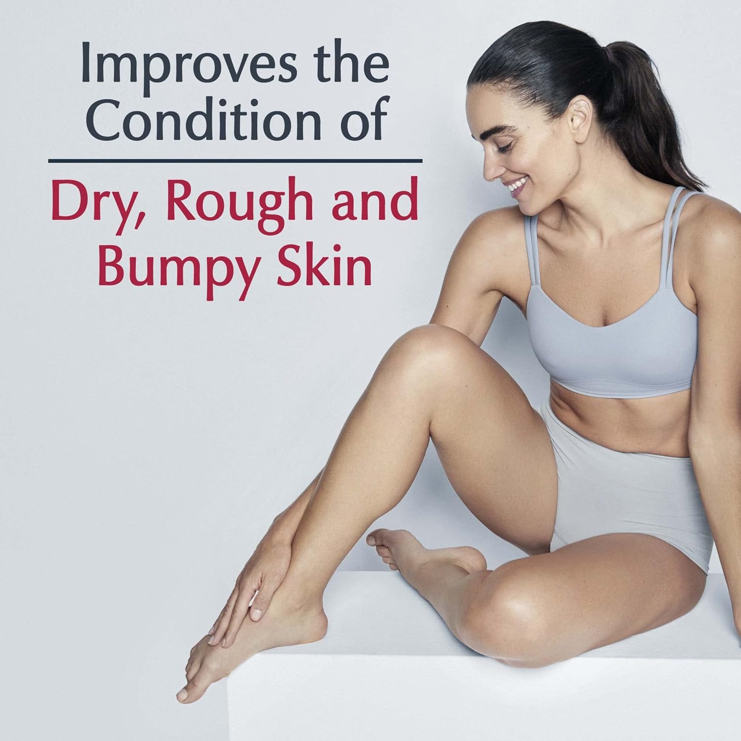 eucerin roughness relief lotion full body for extremely dry, rough skin 16.9 fl. oz. pump bottle