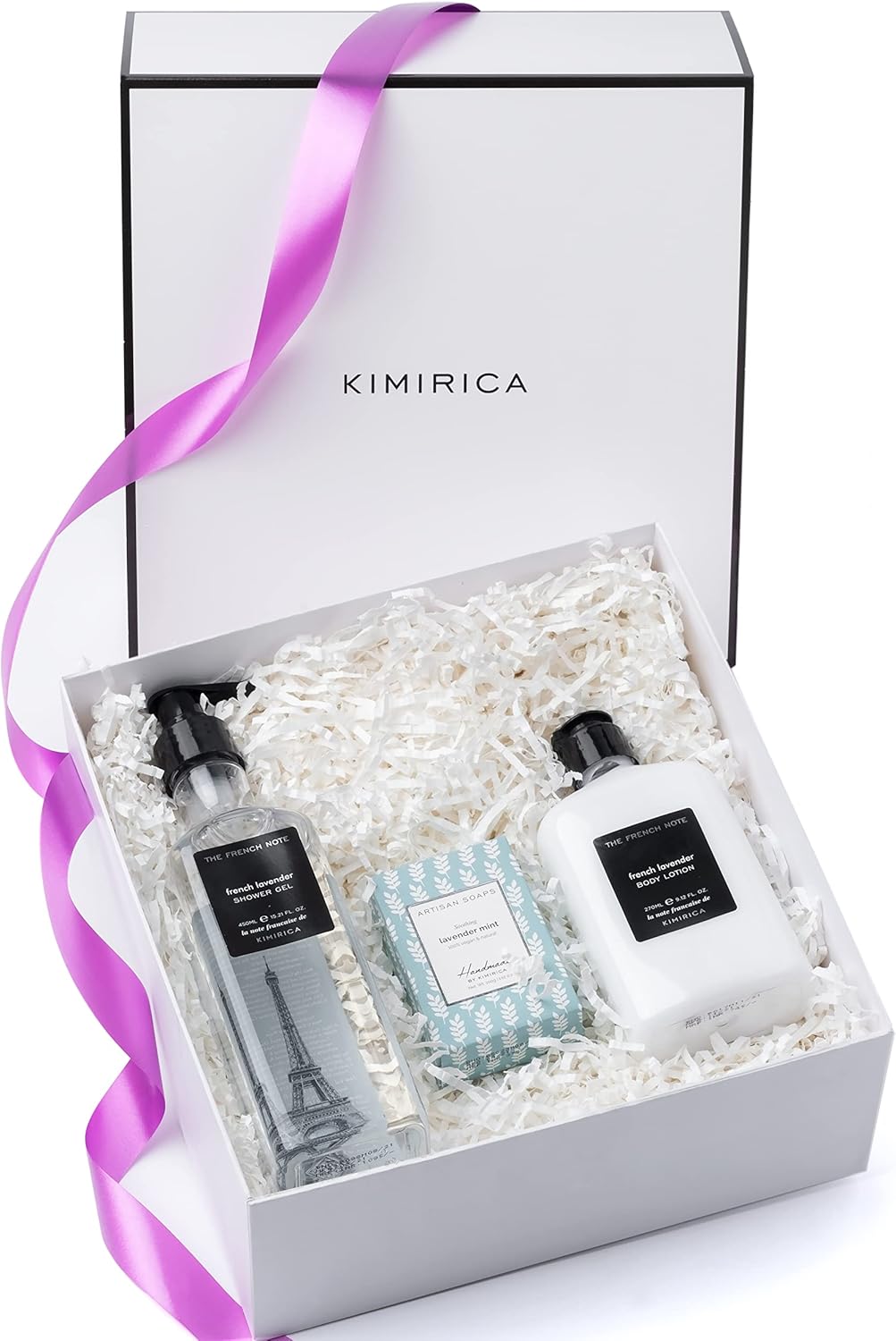 kimirica take me to paris luxury body care 3 pieces gift set