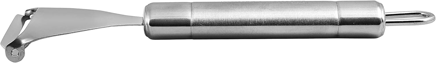 royalford professional stainless steel triangular peeler lancashire peeler perfect for peeling vegetables & fruits – y shape slicer with hanging loop – fruit vegetable peeler/slicer for quick smooth