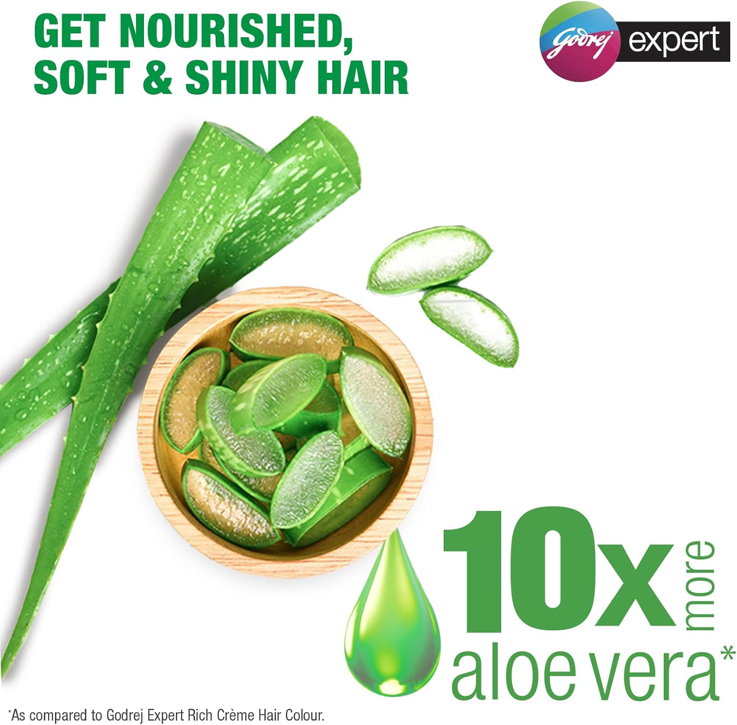 godrej expert rich crème hair colour shade 4.06 dark brown, pack of 4