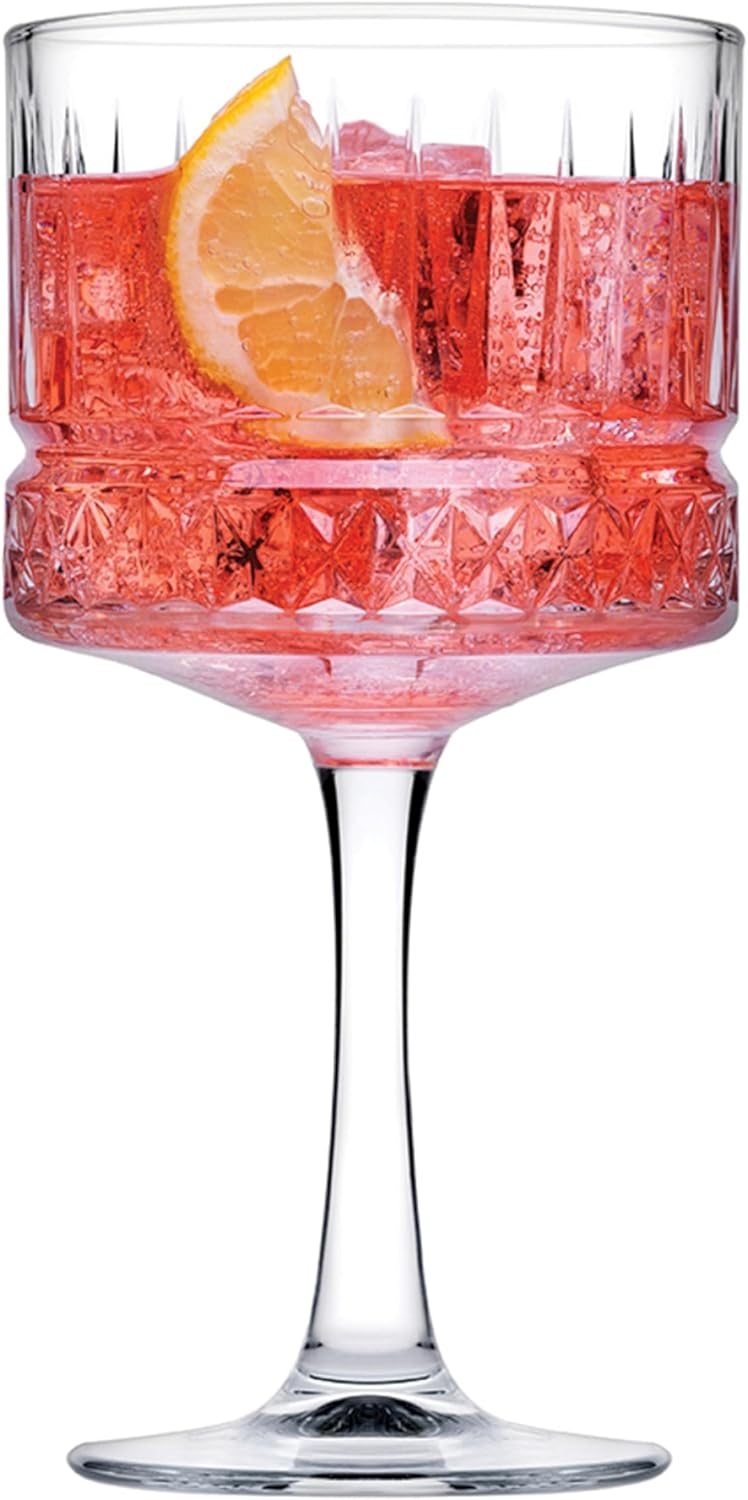 pasabahce 1106981 elysia coupe glass 500cc 4pc st