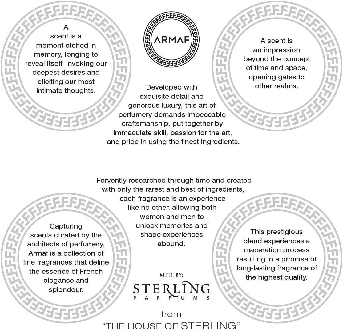 armaf tag him pour homme for men, 2 piece gift set, eau de parfum 100ml + perfume body spray 200ml, for him