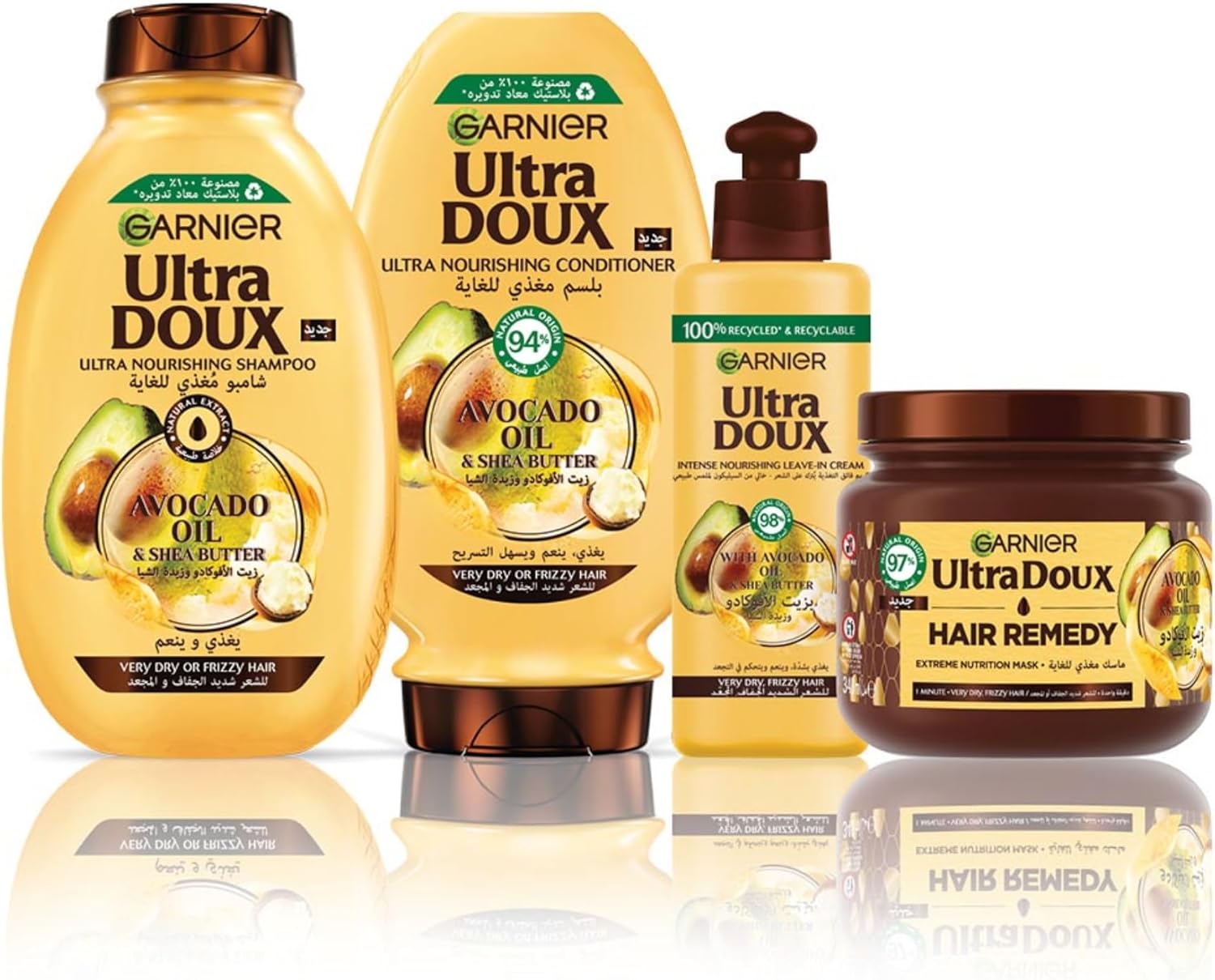 garnier ultra doux shampoo avocado & shea butter 400ml