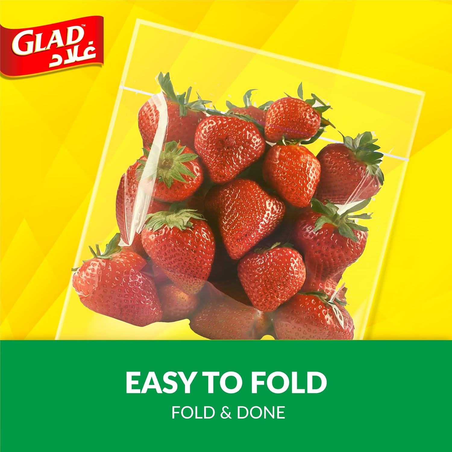 glad sandwich fold top bags size 13.5cm x 16cm 180pcs