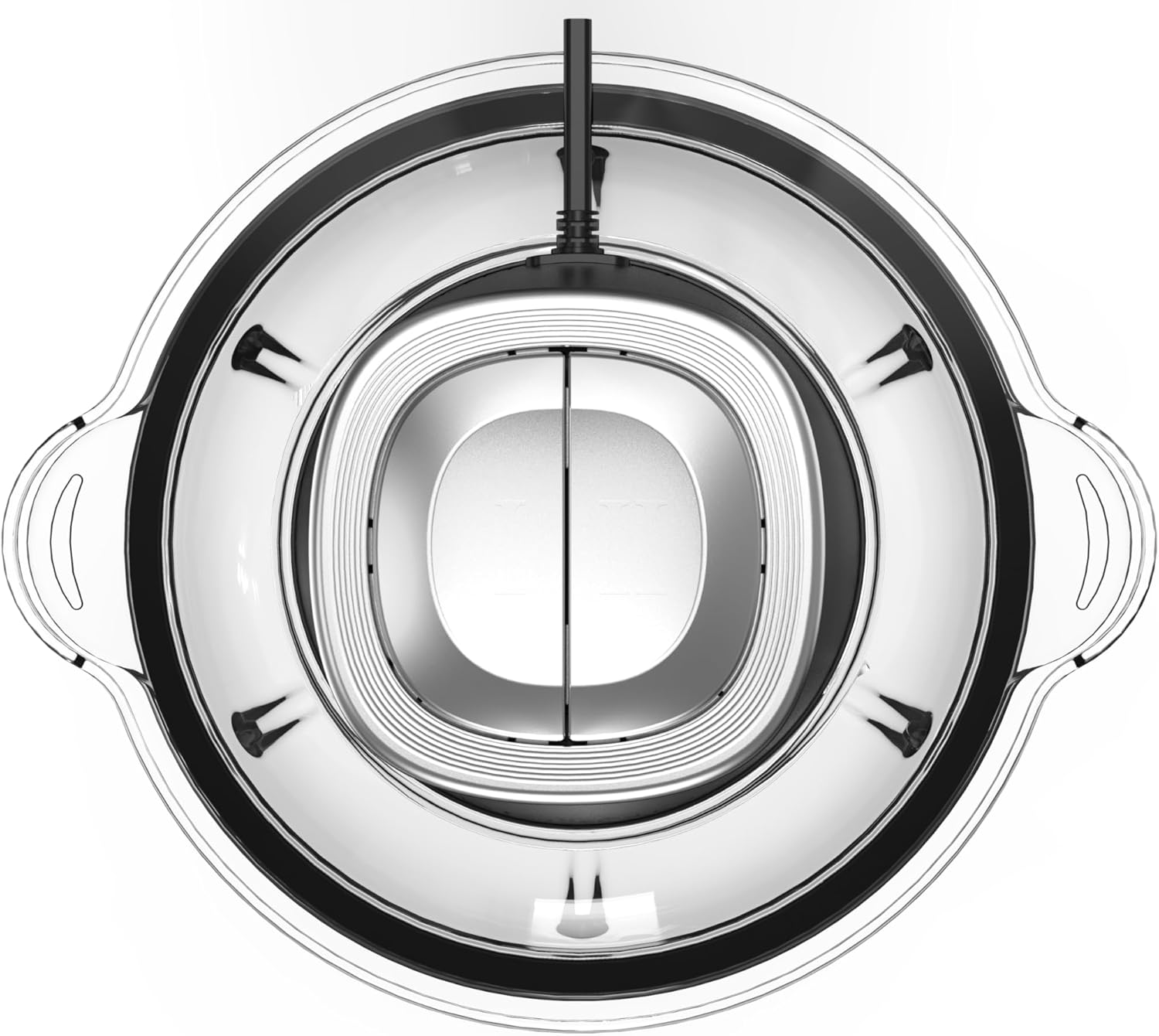 daewoo dfc 217a 1.8l food chopper for meat, vegetables, fruits and nuts 300 500w with bpa free glass bowl 2 years warranty.