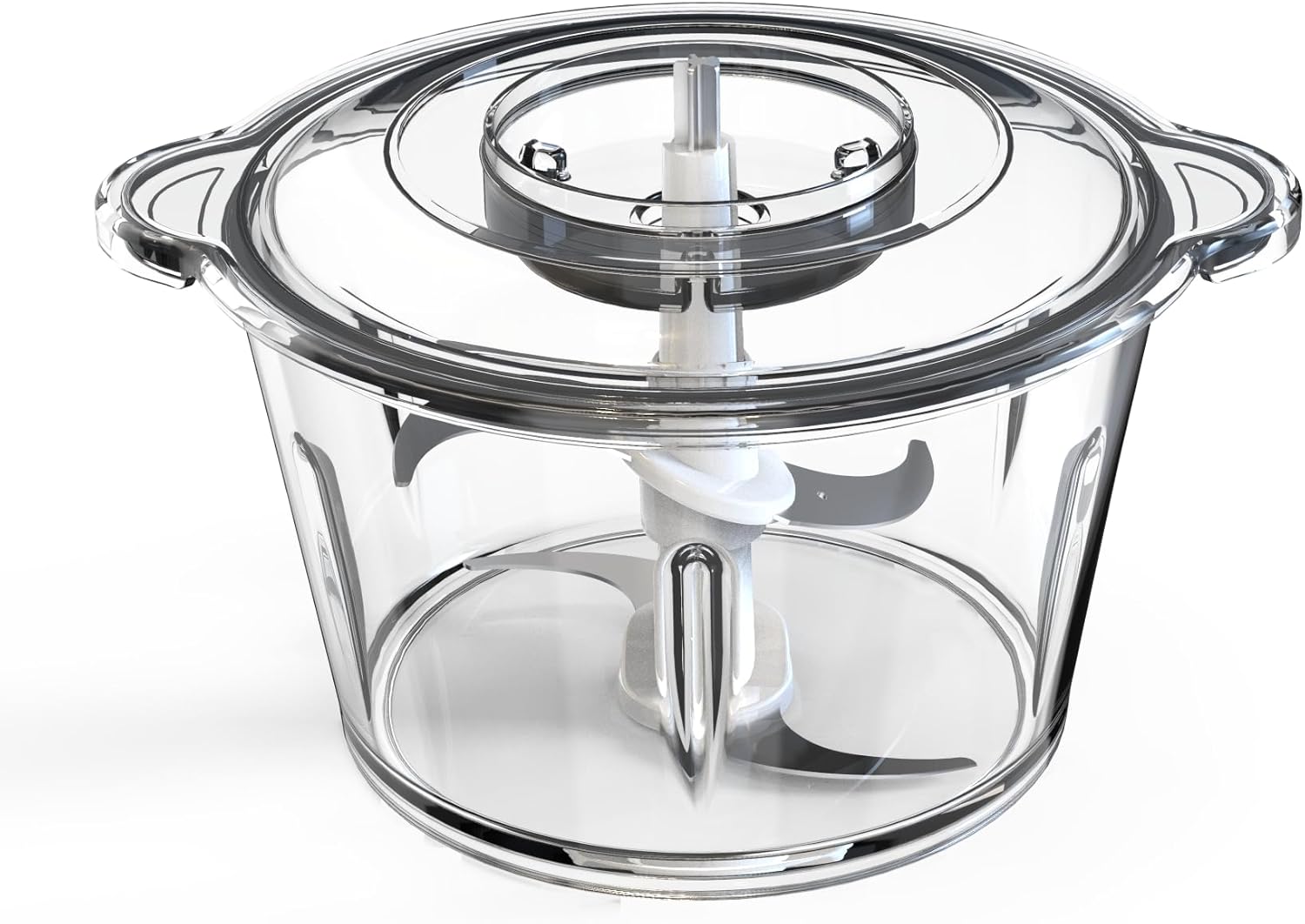 daewoo dfc 217a 1.8l food chopper for meat, vegetables, fruits and nuts 300 500w with bpa free glass bowl 2 years warranty.