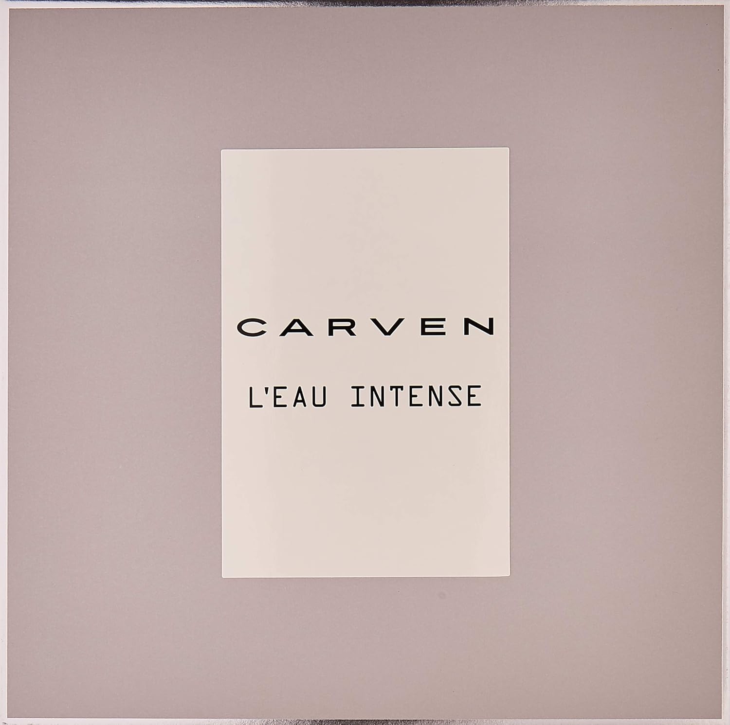 carven leau intense for men 2 pc gift set 1.66oz edt spray, 3.33oz after shave balm