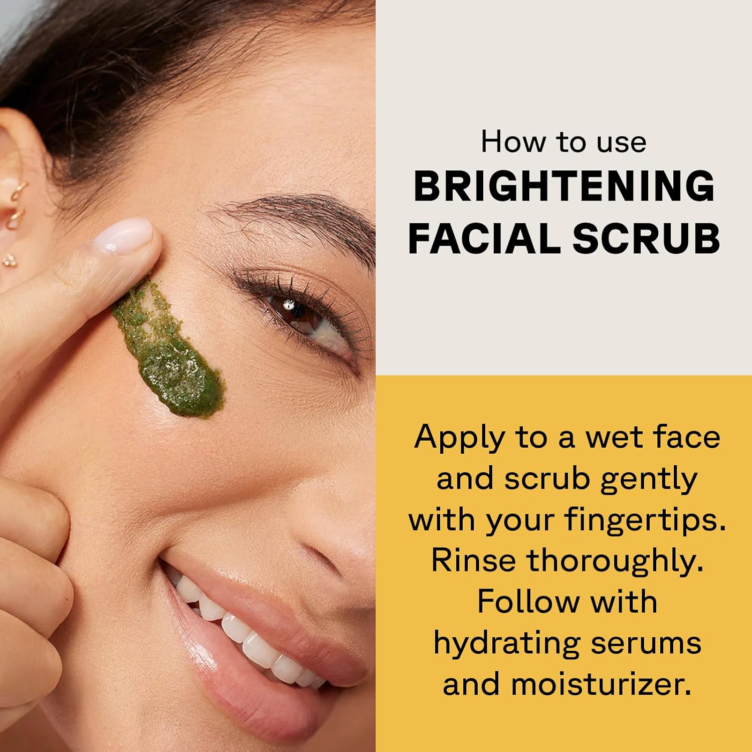 acure brightening facial scrub 118ml